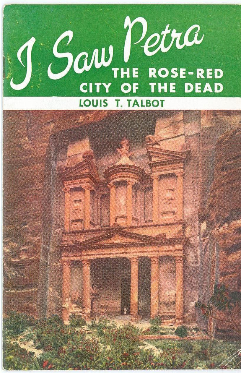 I Saw Petra The Rose Red City Of The Dead By Louis T